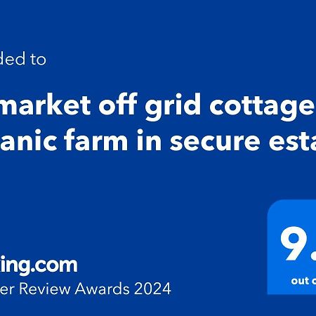 Upmarket Off Grid Cottage On Organic Farm In Secure Estate Howick Bagian luar foto